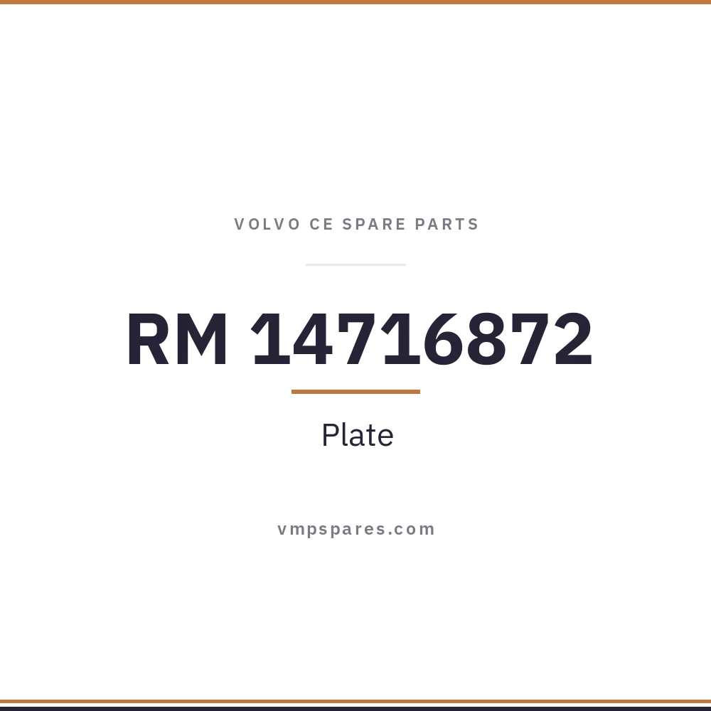 RM 14716872 – Plate