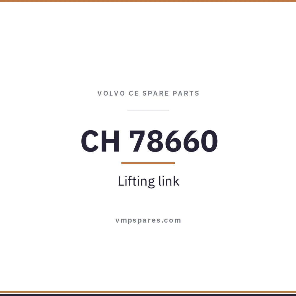 CH 78660 – Lifting link