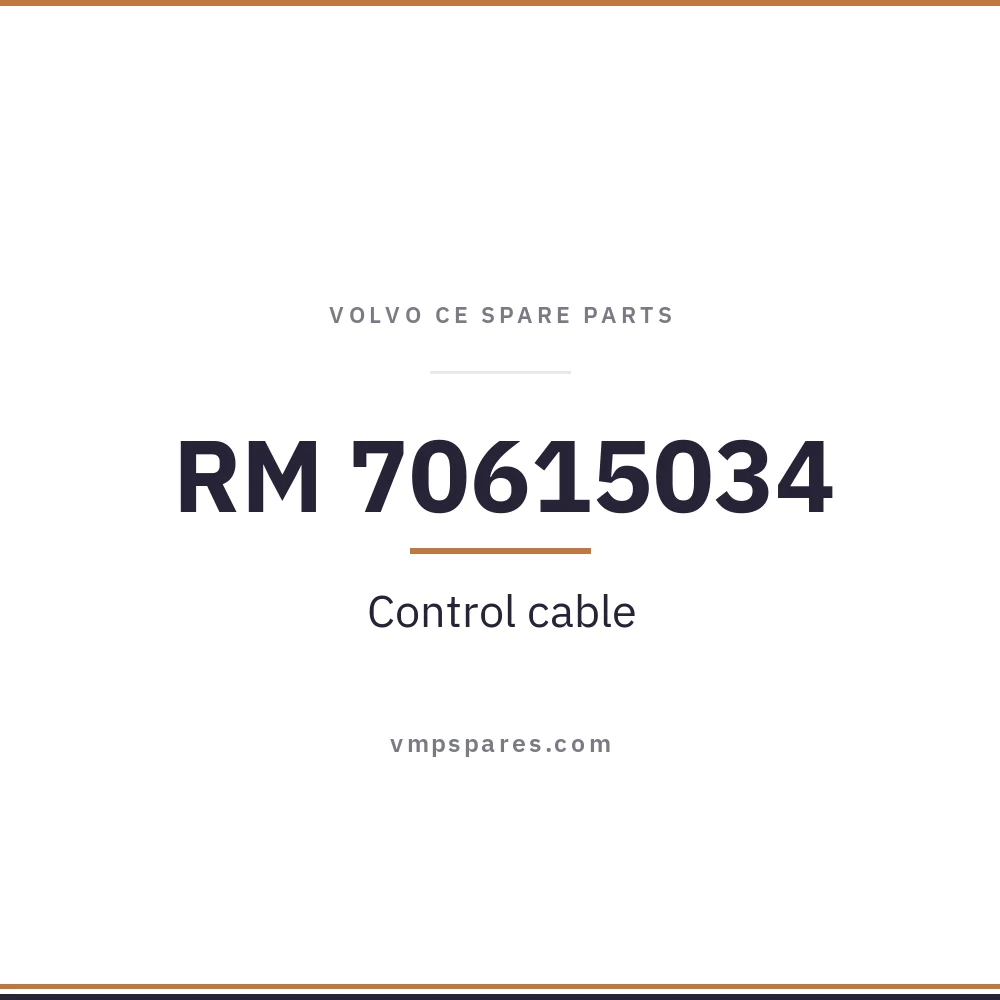RM 70615034 – Control cable