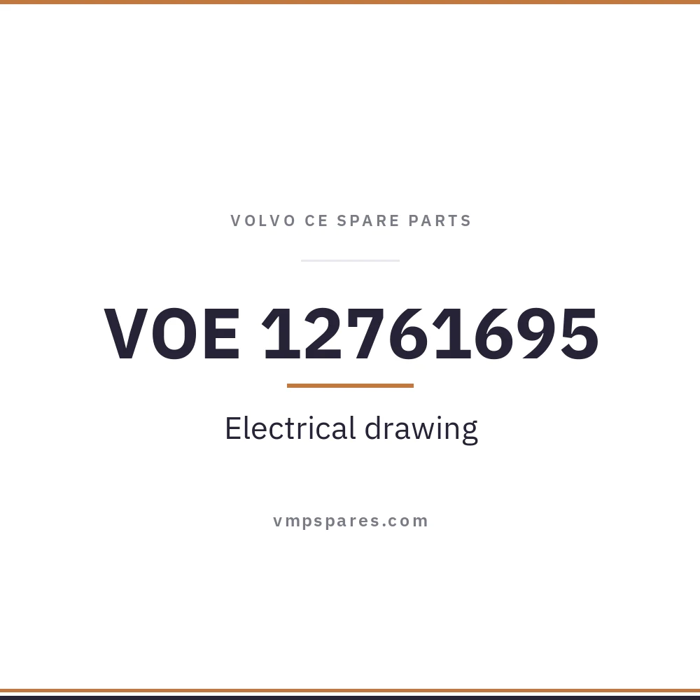 VOE 12761695 – Electrical drawing
