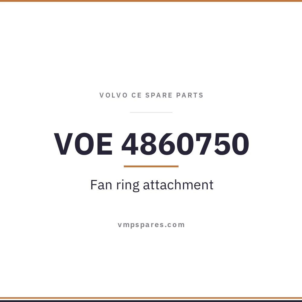 VOE 4860750 – Fan ring attachment