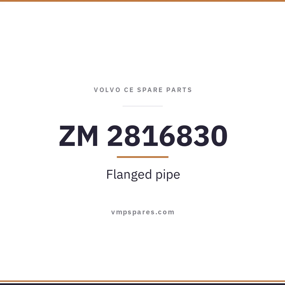 ZM 2816830 – Flanged pipe