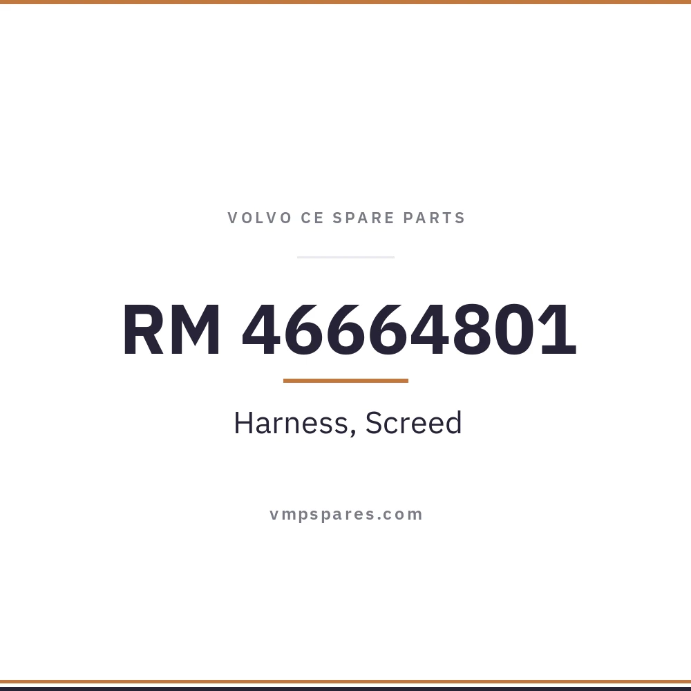 RM 46664801 – Harness, Screed