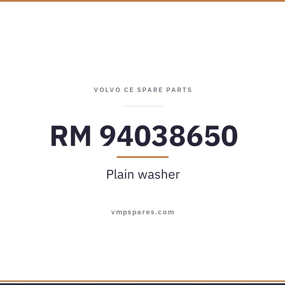 RM 94038650 – Plain washer