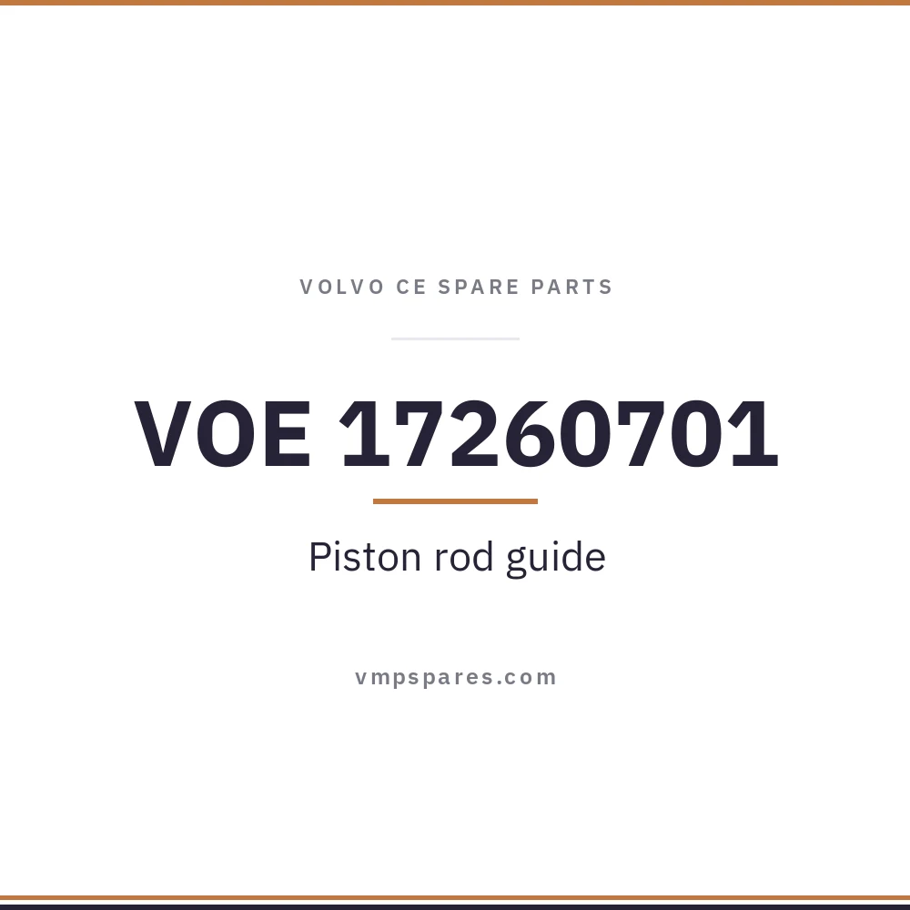 VOE 17260701 – Piston rod guide