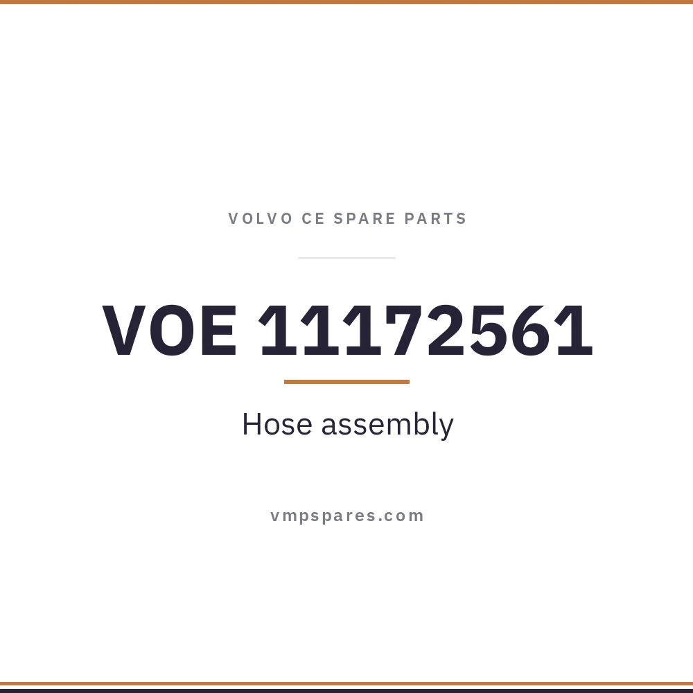 VOE 11172561 – Hose assembly