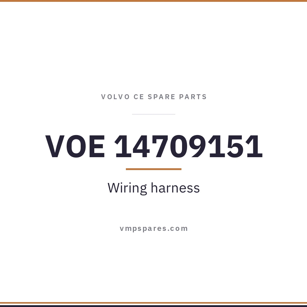 VOE 14709151 – Wiring harness