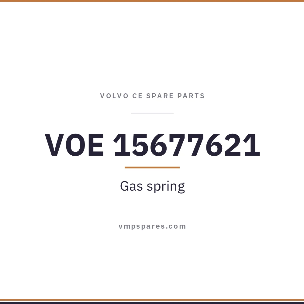 VOE 15677621 – Gas spring
