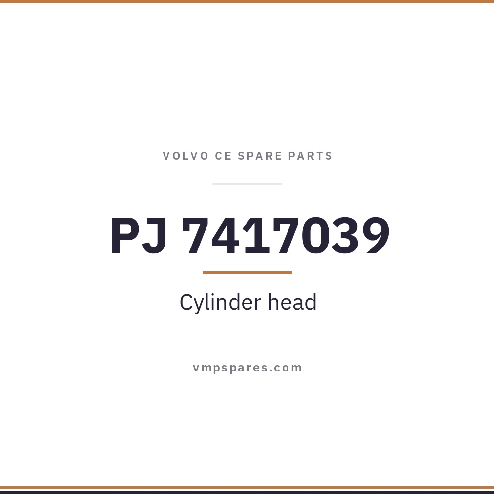PJ 7417039 – Cylinder head
