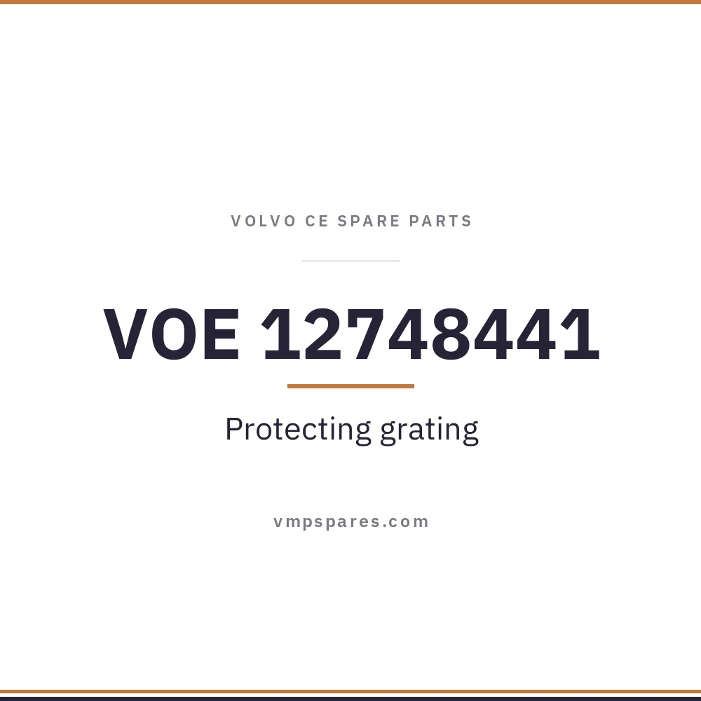 VOE 12748441 – Protecting grating