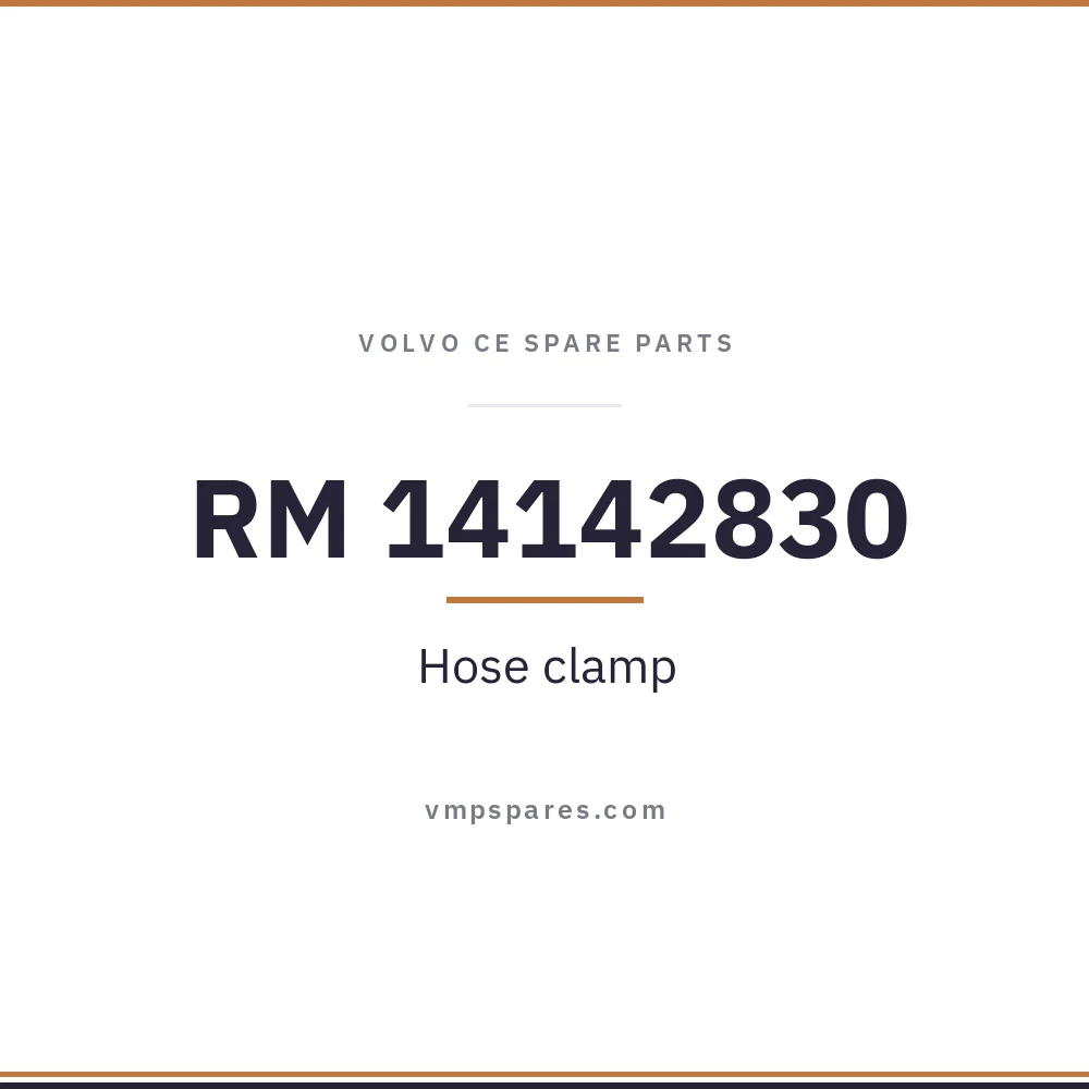 RM 14142830 – Hose clamp