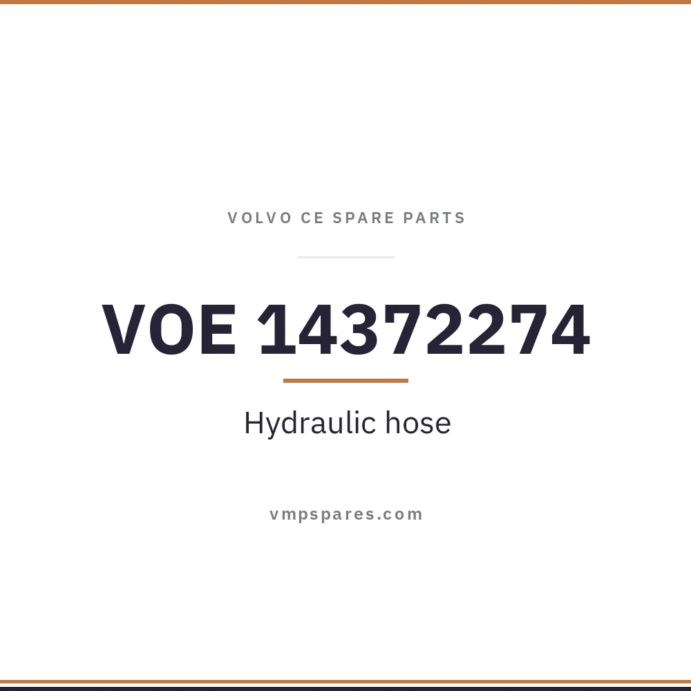 VOE 14372274 – Hydraulic hose