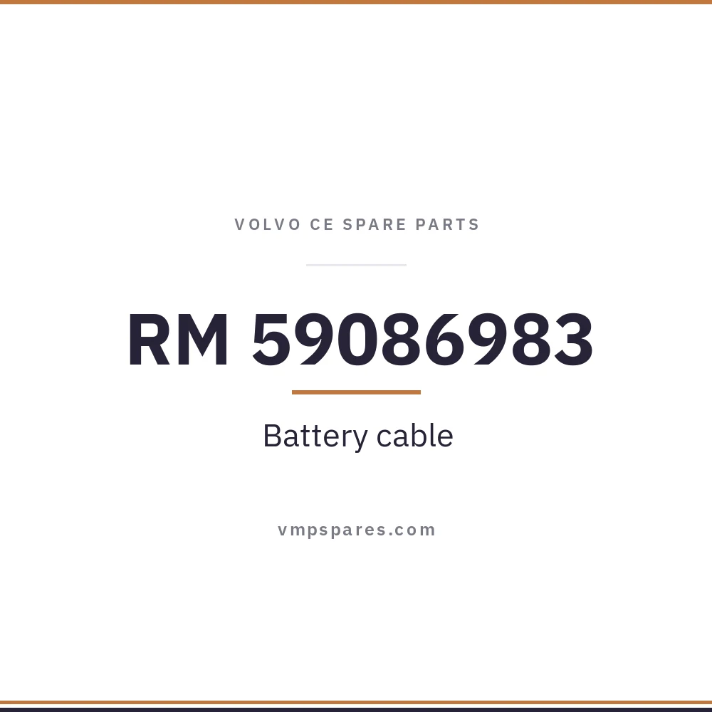 RM 59086983 – Battery cable