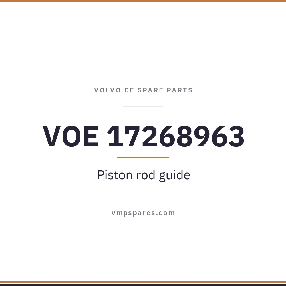 VOE 17268963 – Piston rod guide