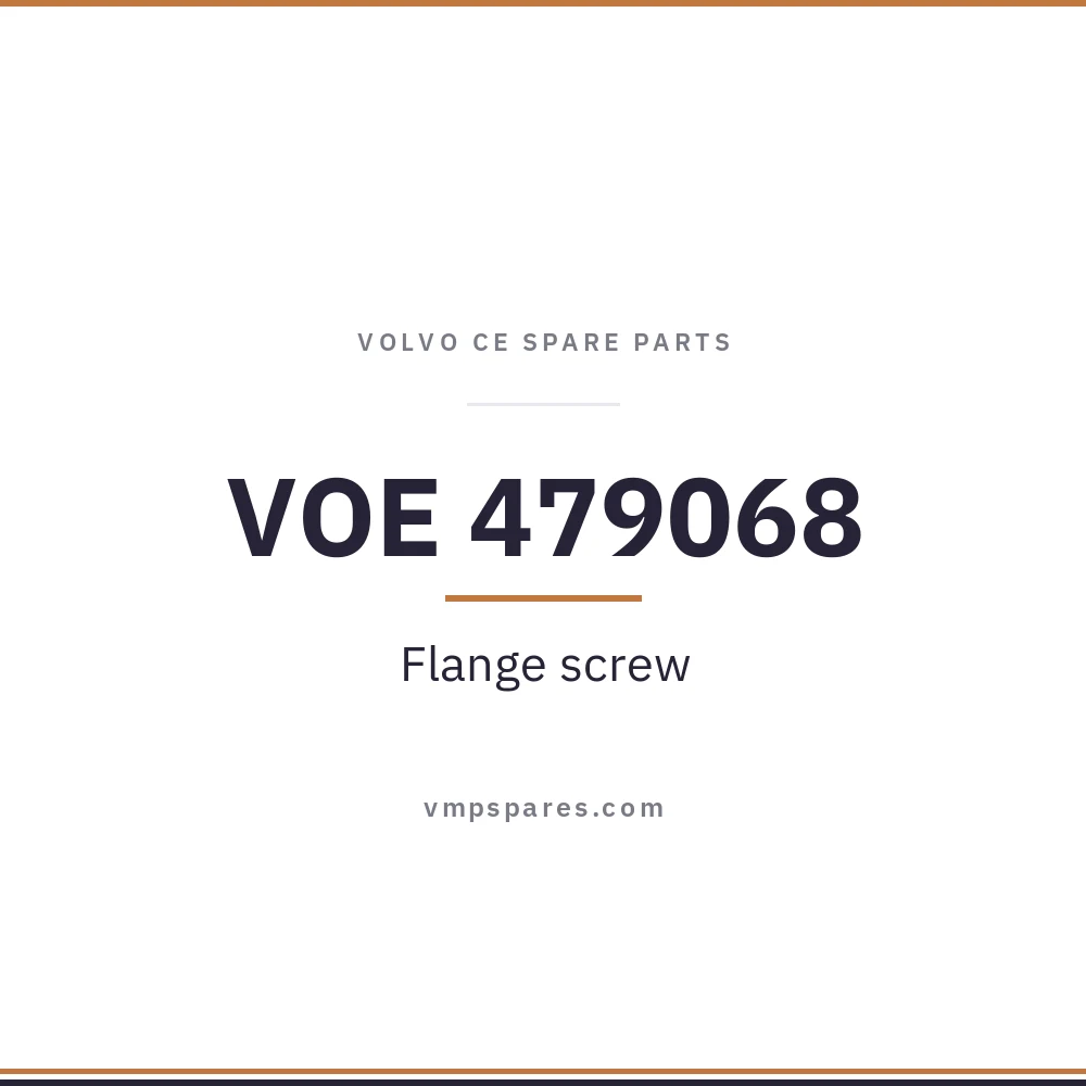 VOE 479068 – Flange screw