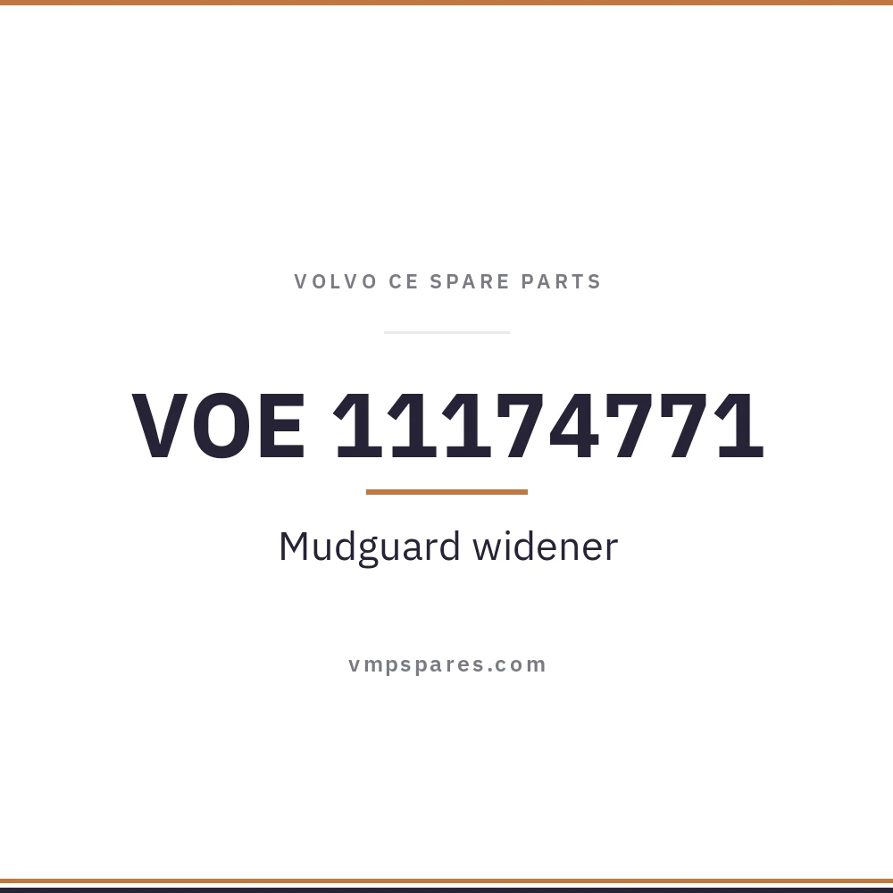 VOE 11174771 – Mudguard widener