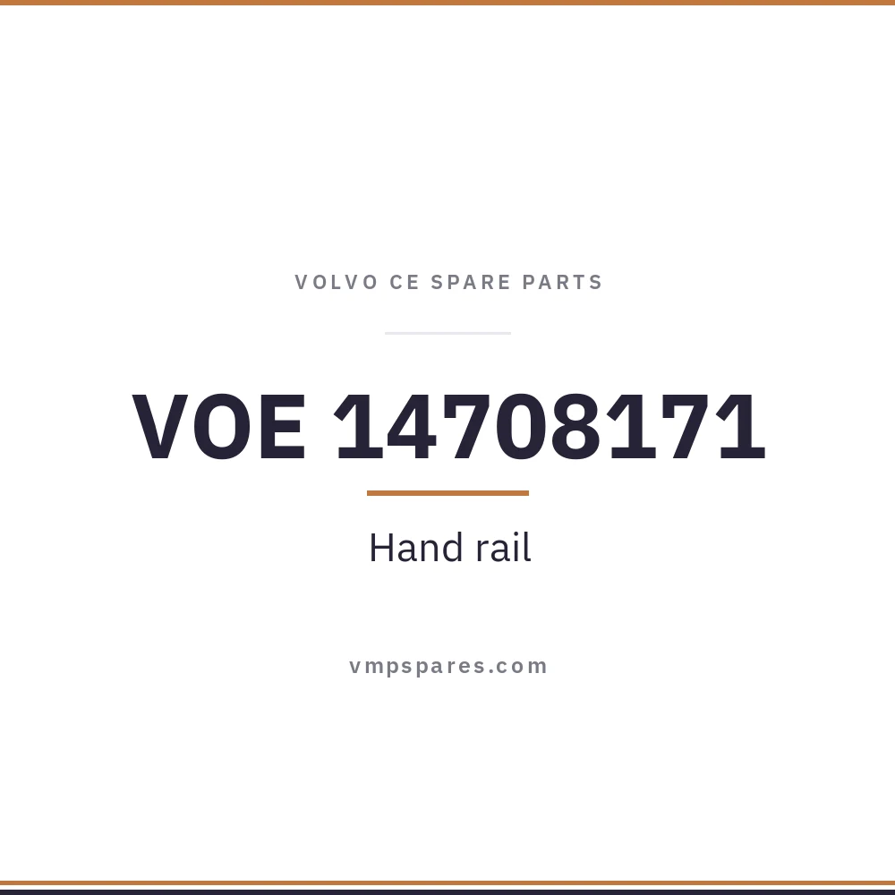 VOE 14708171 – Hand rail