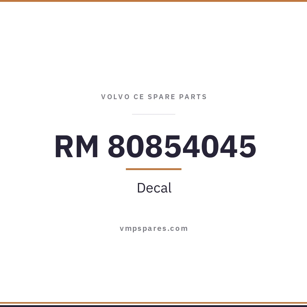 RM 80854045 – Decal