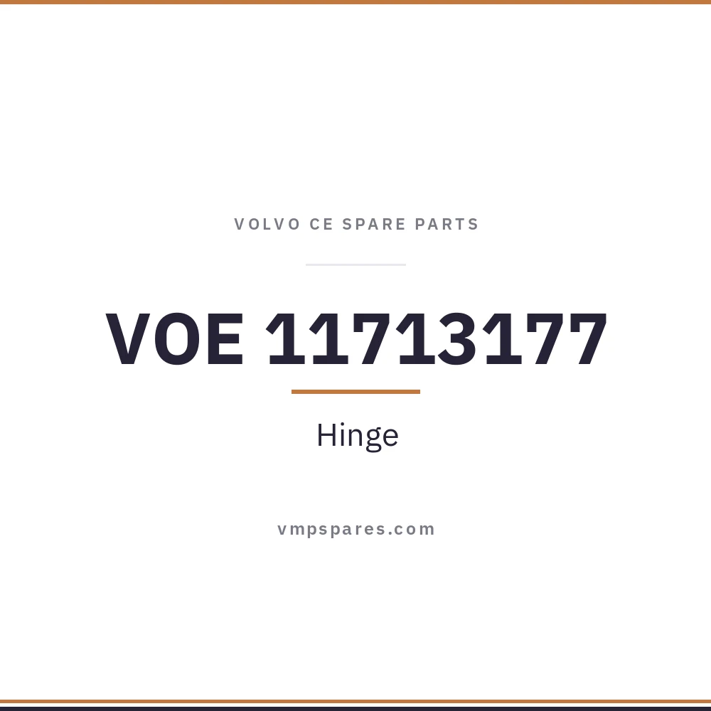 VOE 11713177 – Hinge