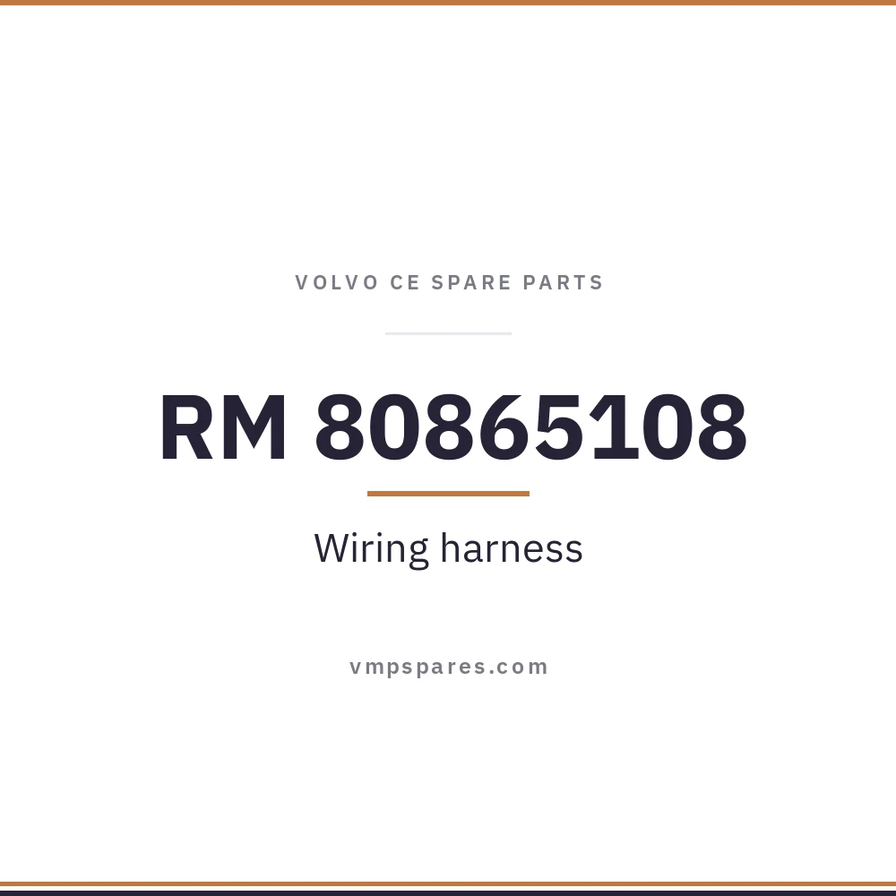 RM 80865108 – Wiring harness