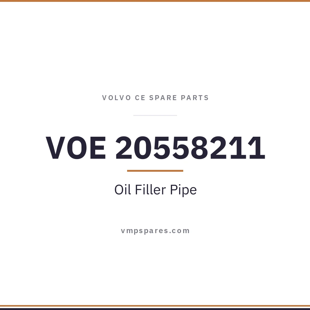 VOE 20558211 – Oil Filler Pipe