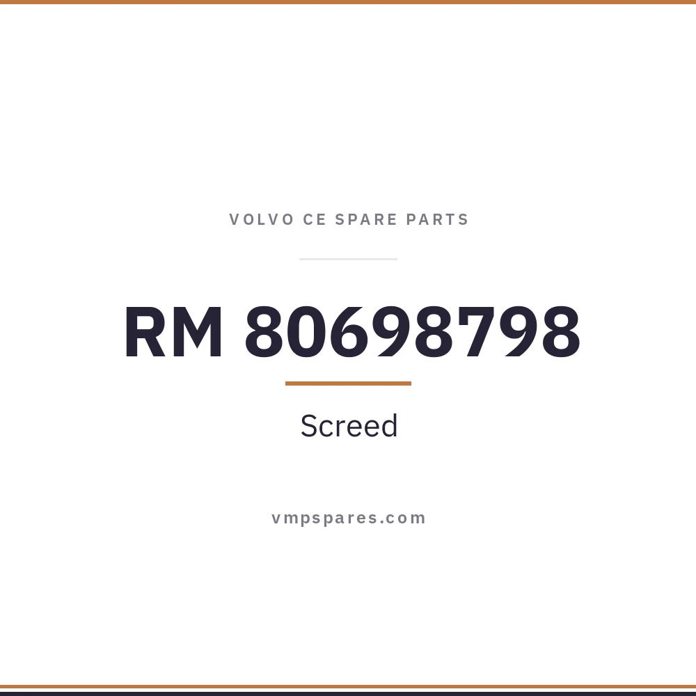 RM 80698798 – Screed