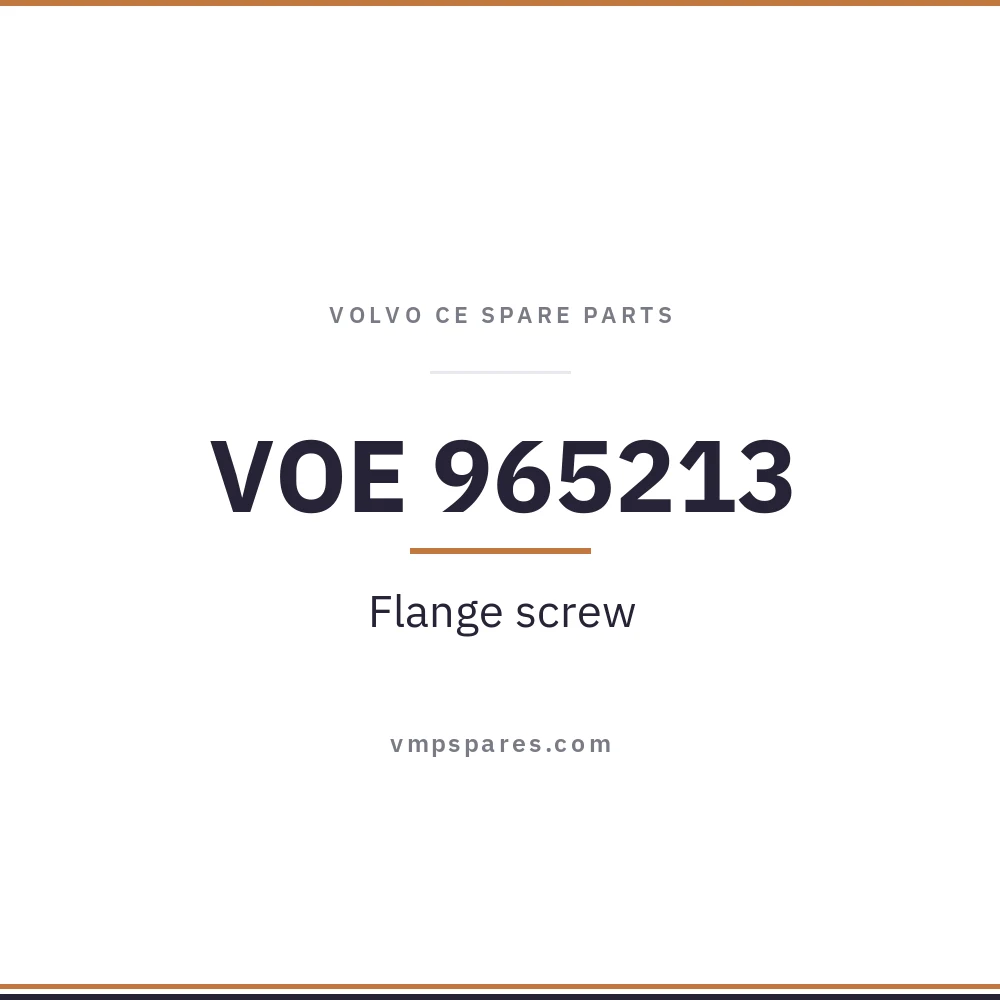 VOE 965213 – Flange screw