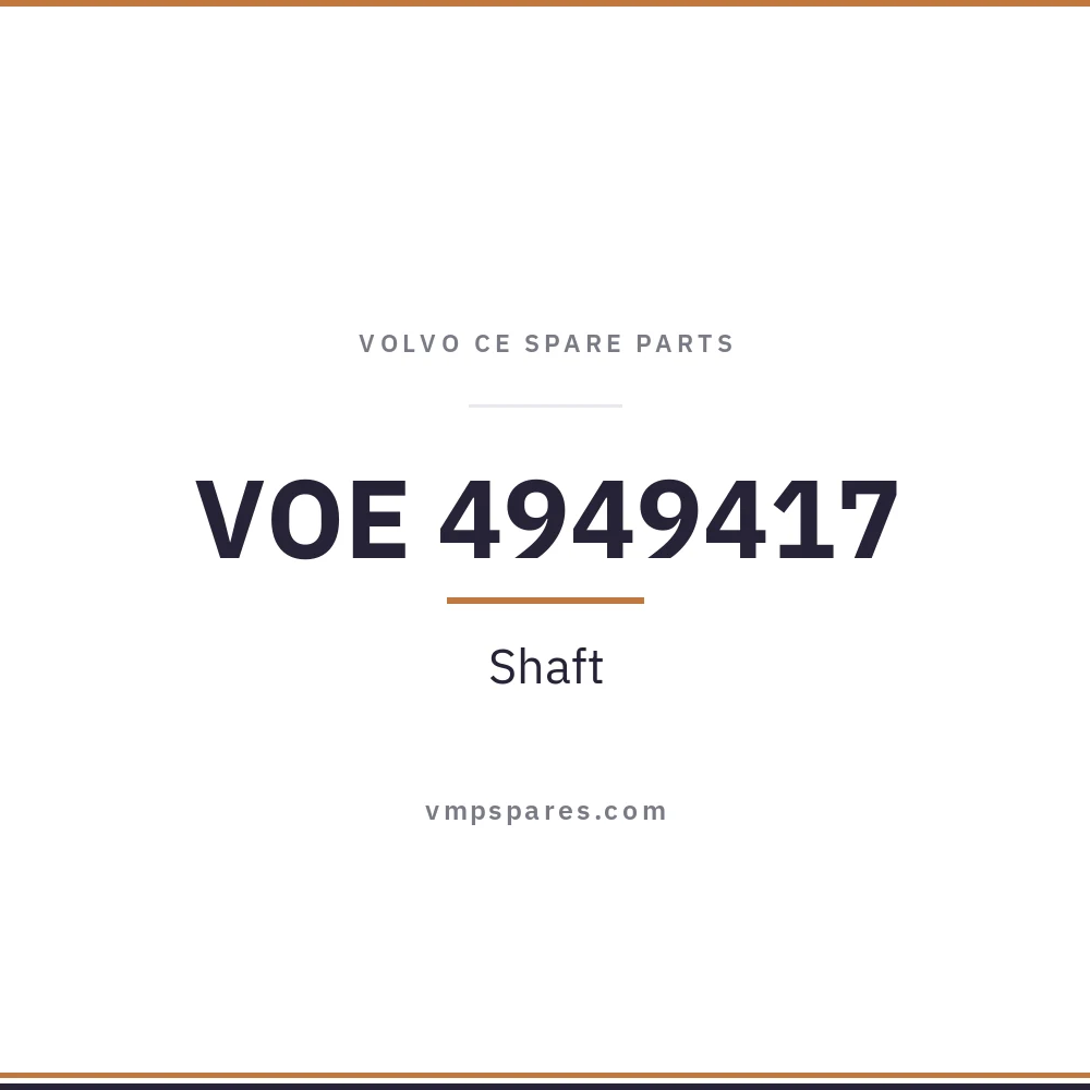 VOE 4949417 – Shaft