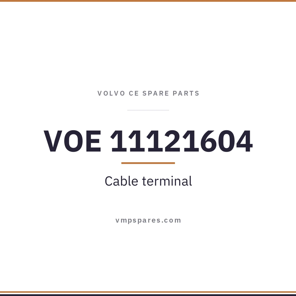 VOE 11121604 – Cable terminal