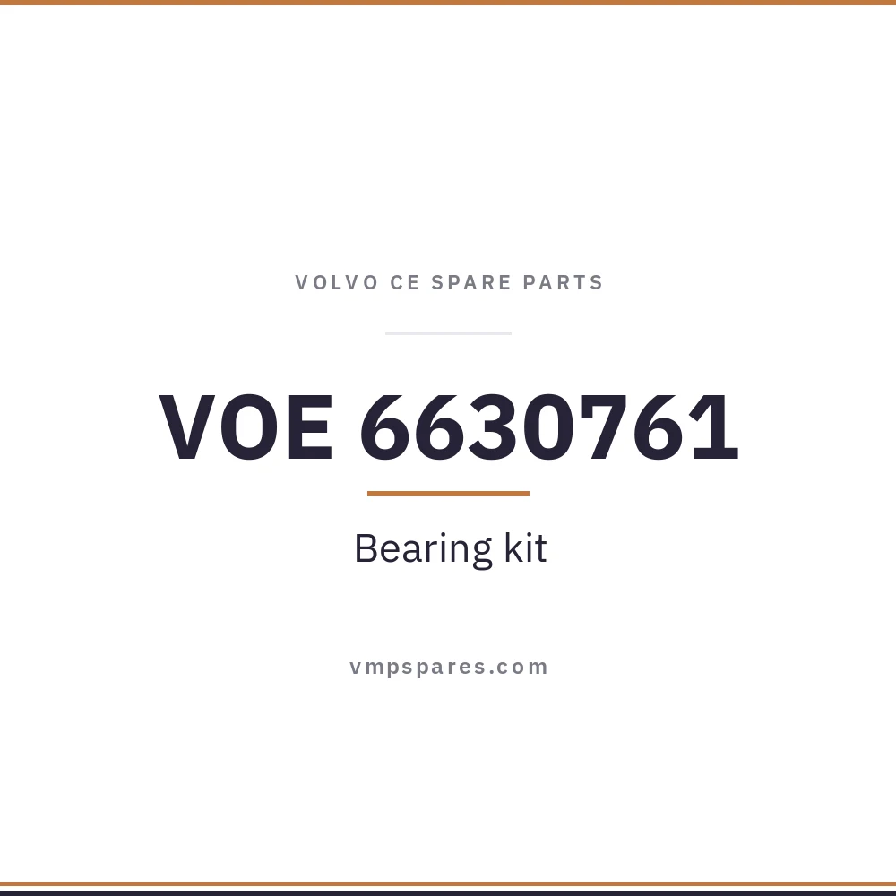 VOE 6630761 – Bearing kit
