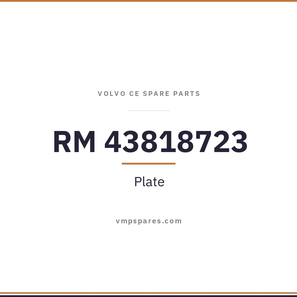 RM 43818723 – Plate