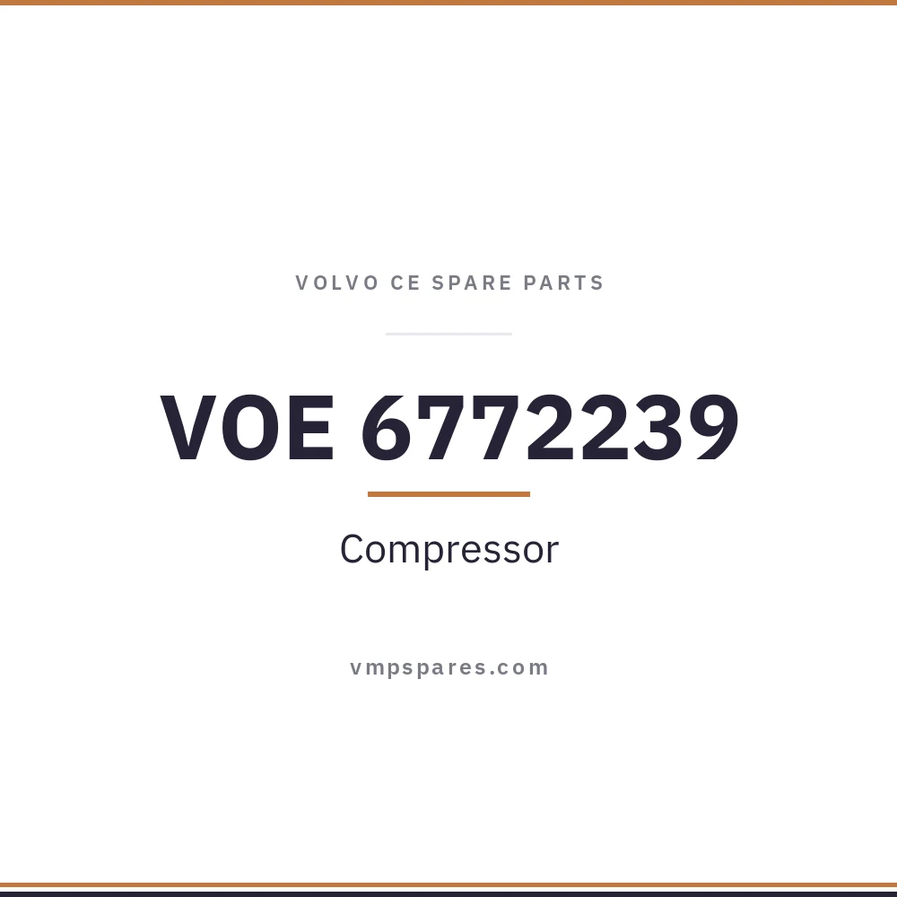 VOE 6772239 – Compressor