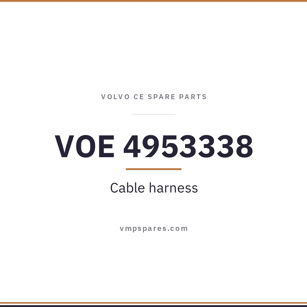 VOE 4953338 – Cable harness