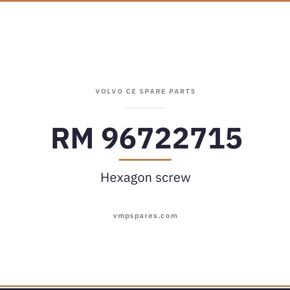 RM 96722715 – Hexagon screw