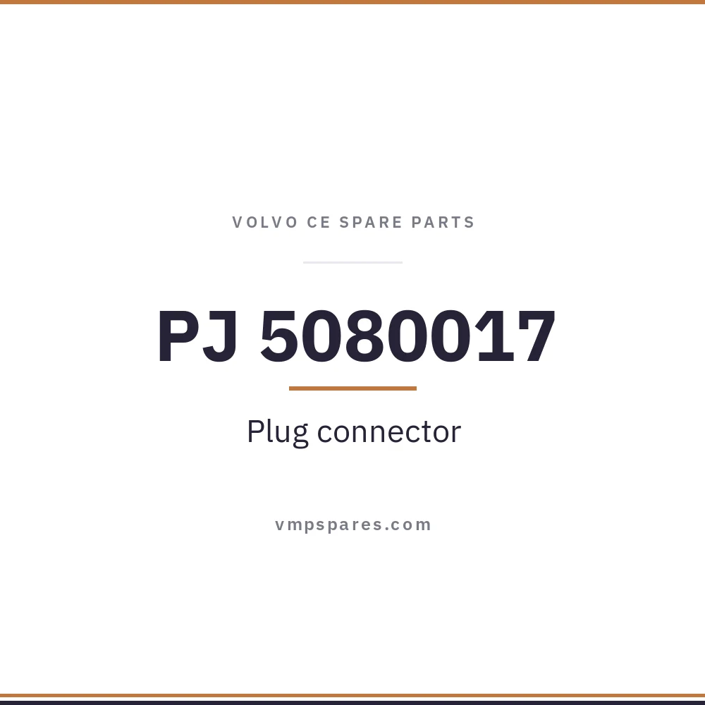 PJ 5080017 – Plug connector
