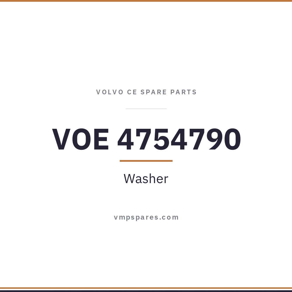 VOE 4754790 – Washer
