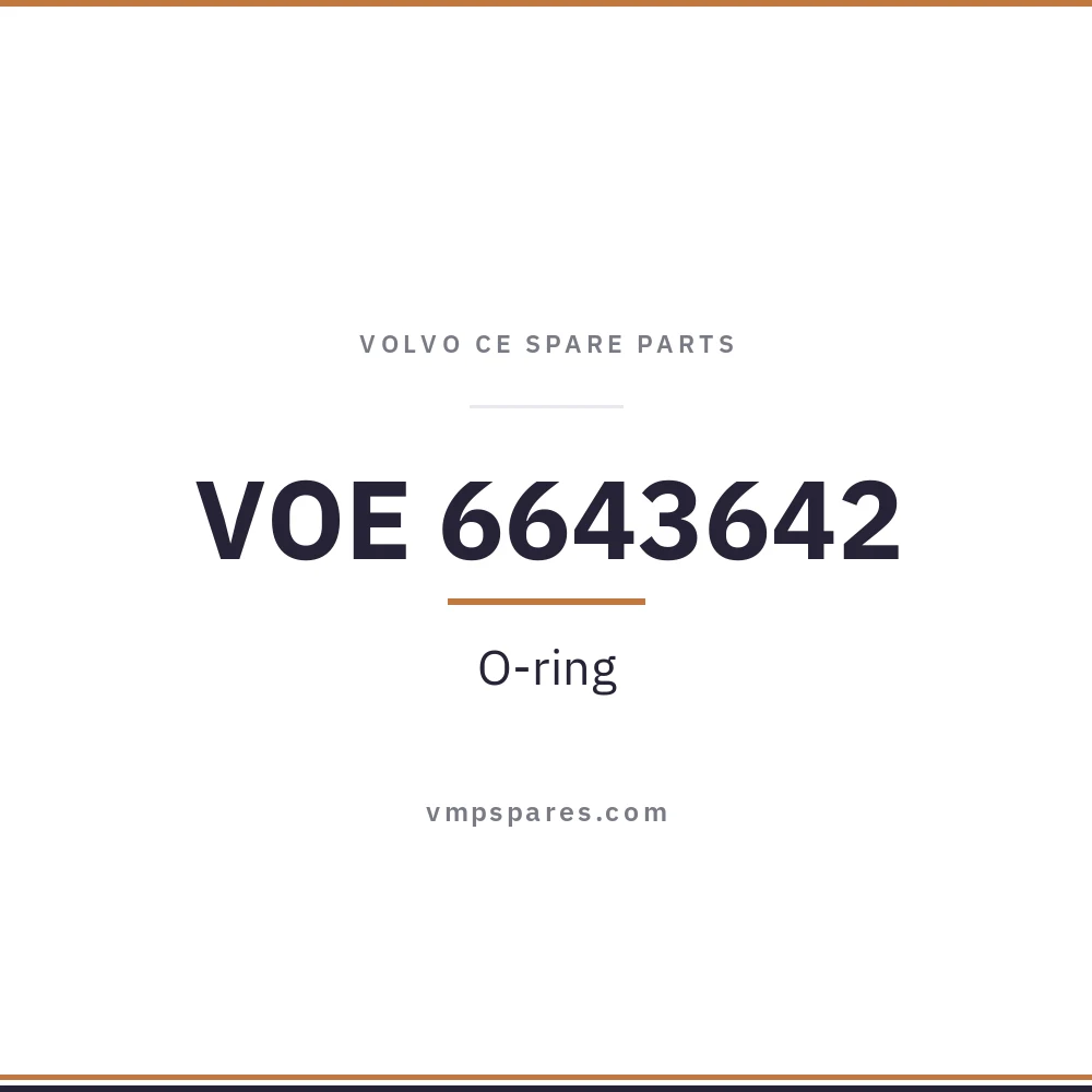 VOE 6643642 – O-ring