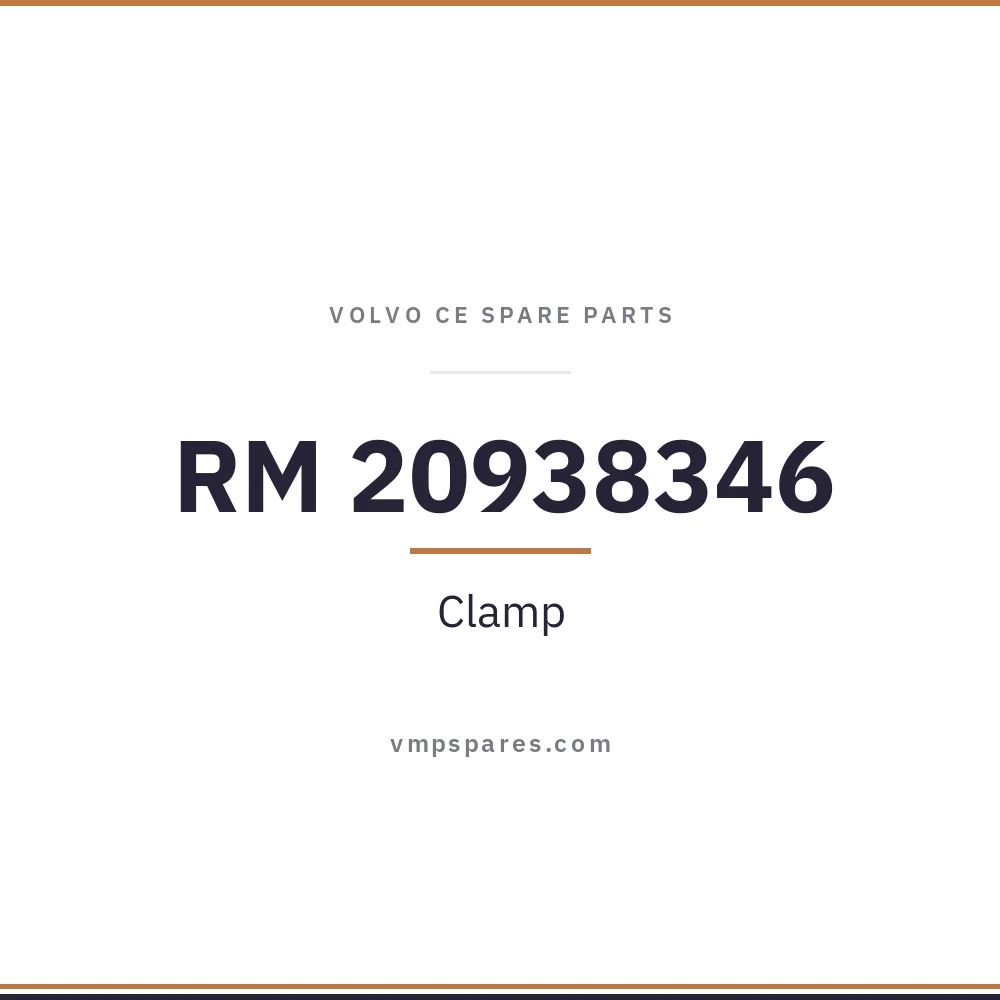 RM 20938346 – Clamp