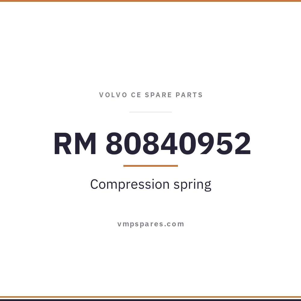 RM 80840952 – Compression spring