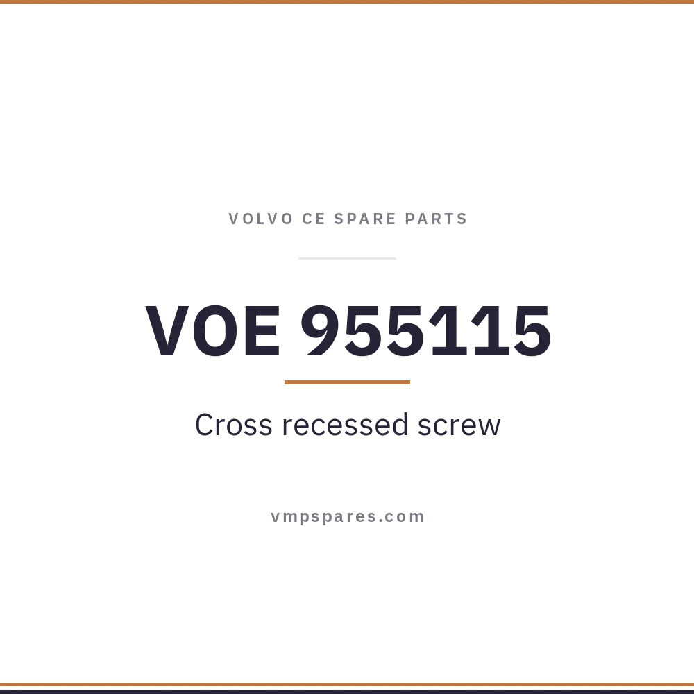 VOE 955115 – Cross recessed screw