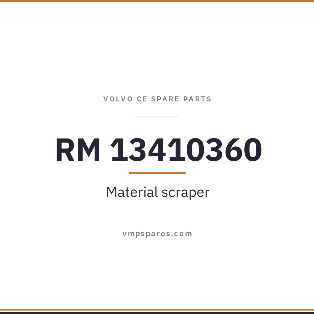 RM 13410360 – Material scraper
