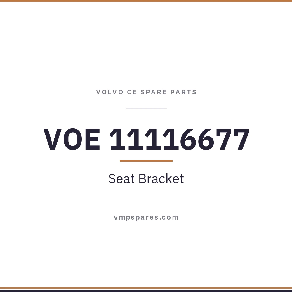 VOE 11116677 – Seat Bracket