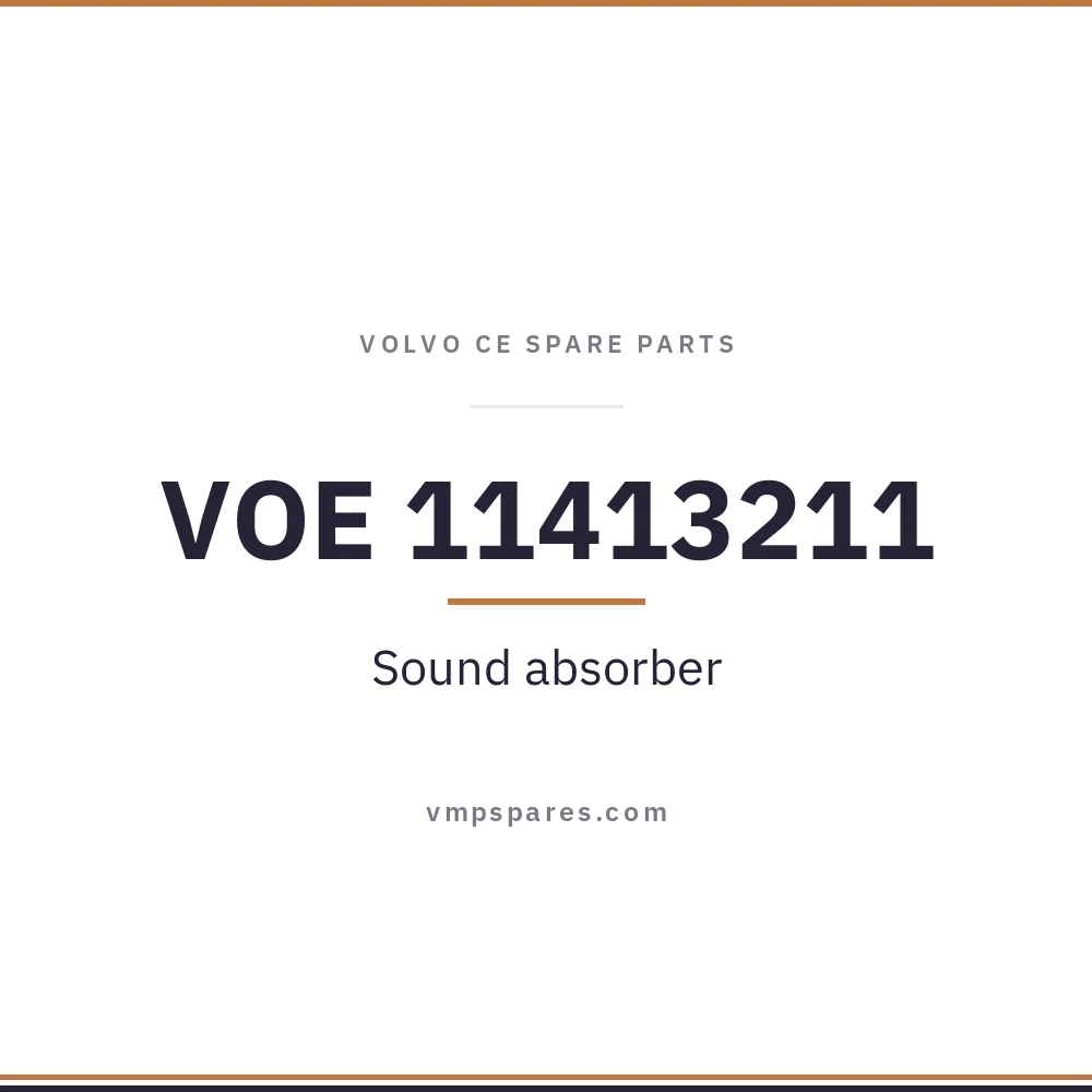 VOE 11413211 – Sound absorber