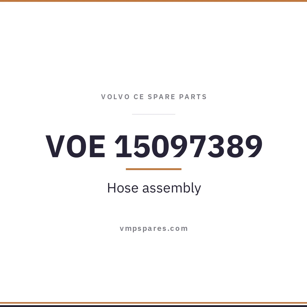 VOE 15097389 – Hose assembly