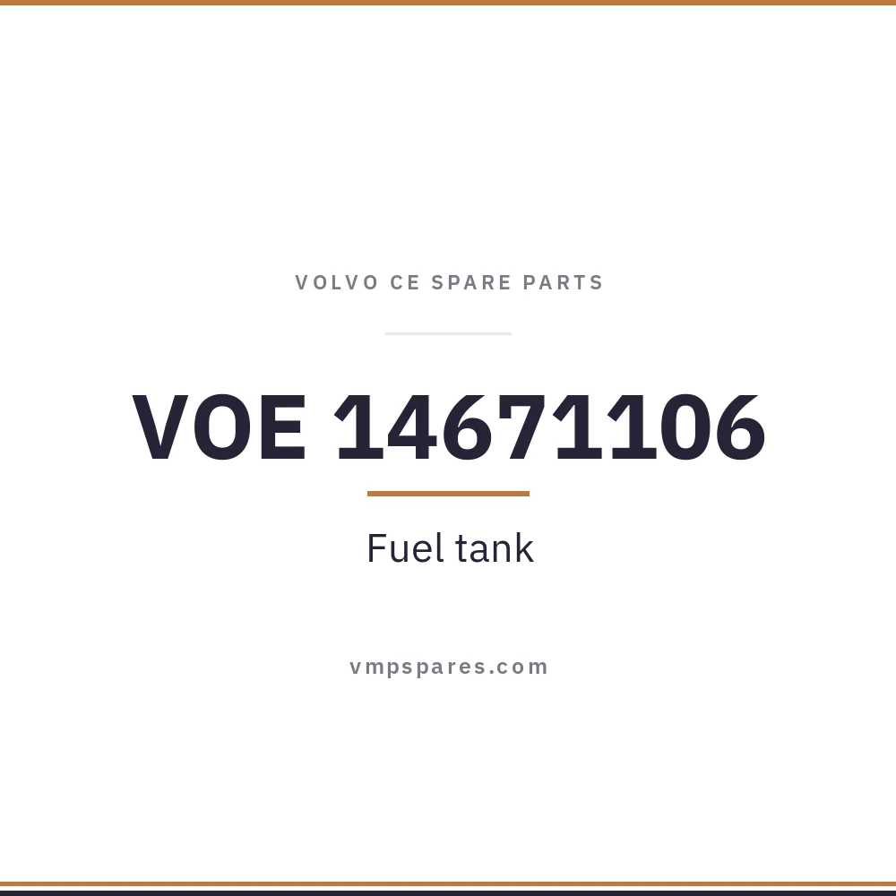 VOE 14671106 – Fuel tank