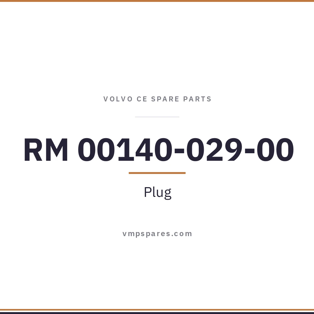 RM 00140-029-00 – Plug