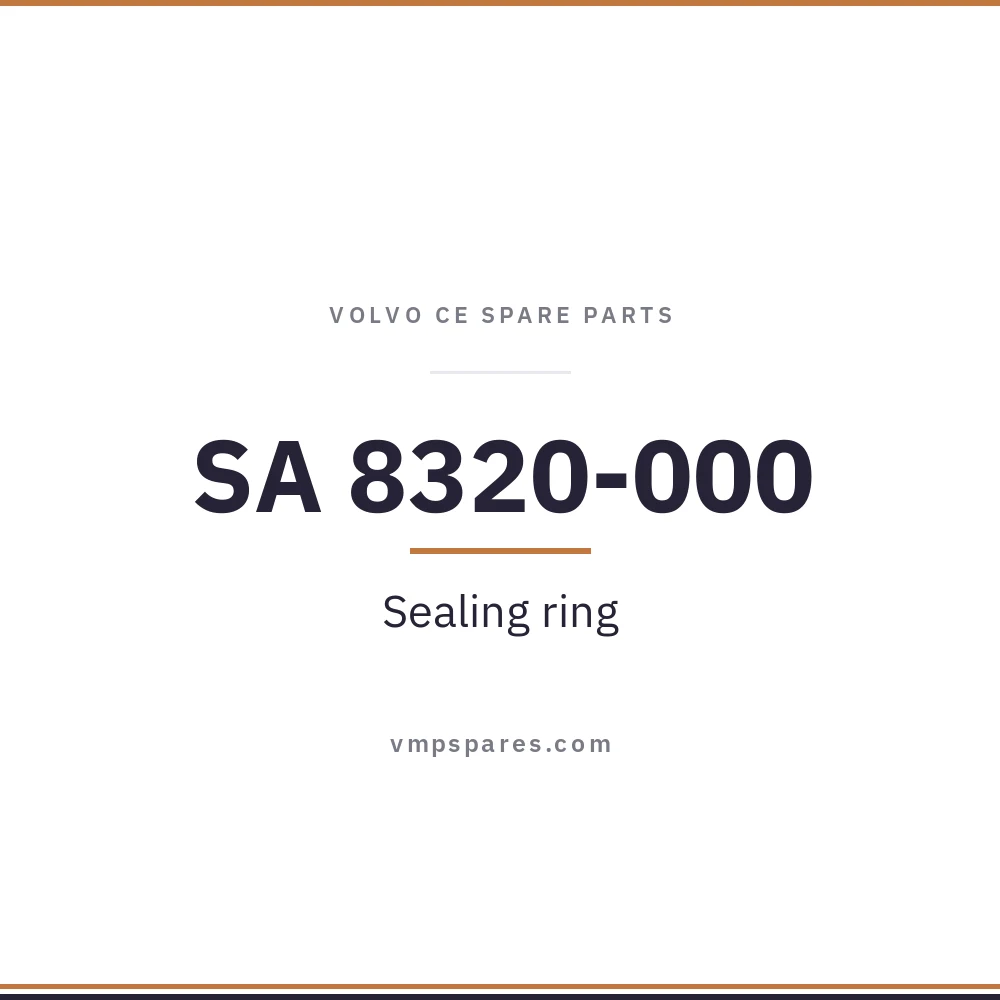 SA 8320-000 – Sealing ring