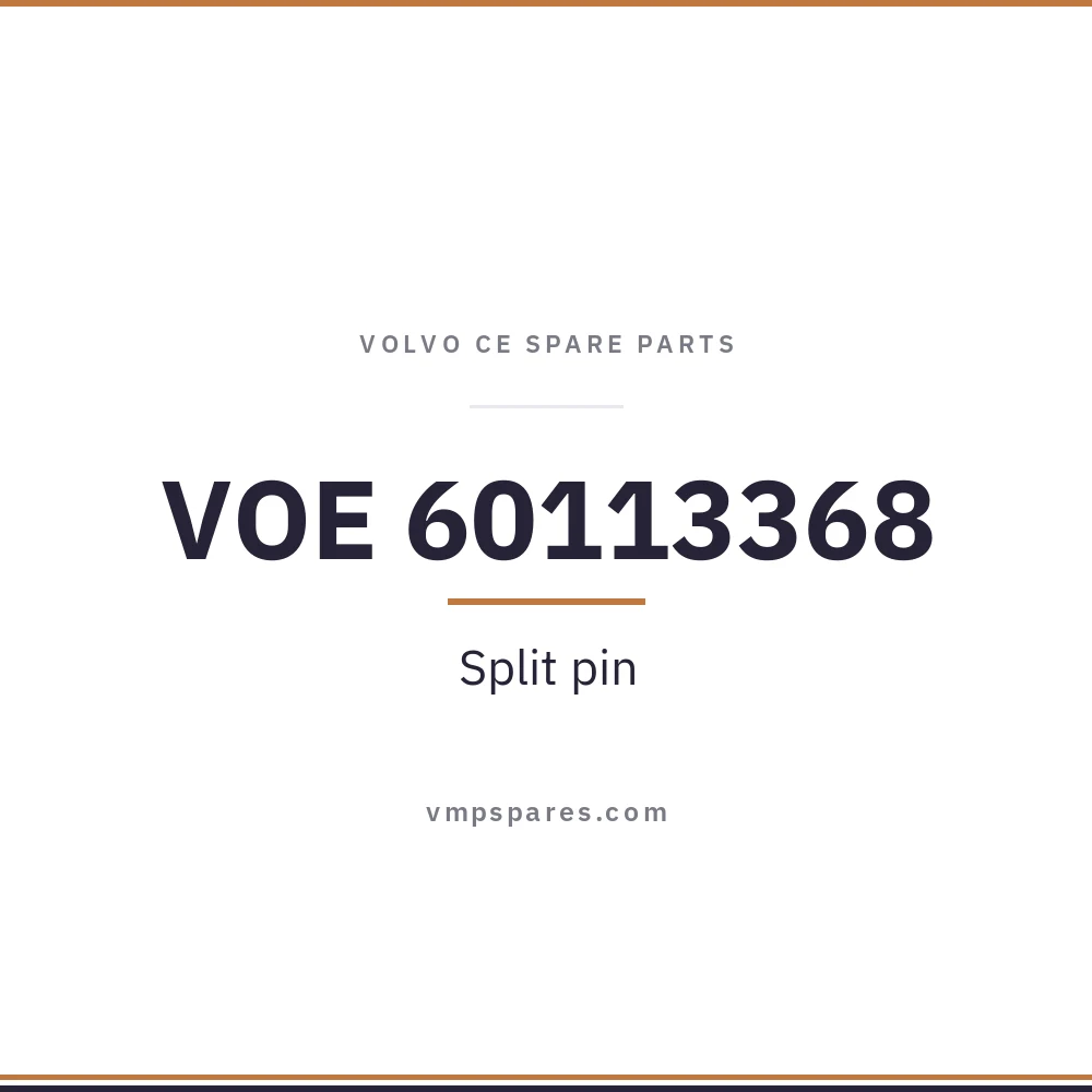 VOE 60113368 – Split pin