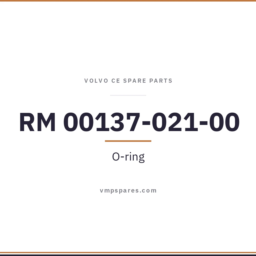 RM 00137-021-00 – O-ring