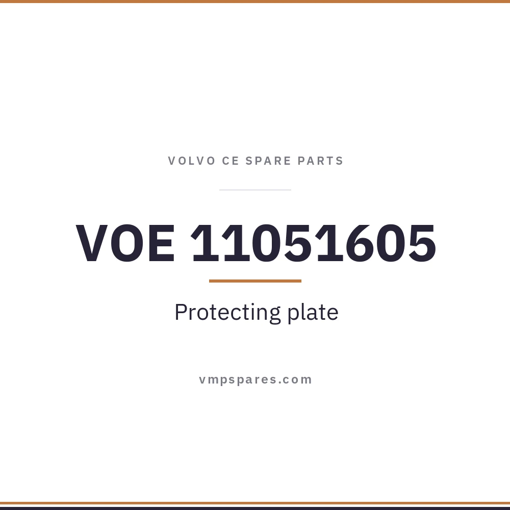 VOE 11051605 – Protecting plate